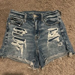 American eagle next level stretch shorts , size 4